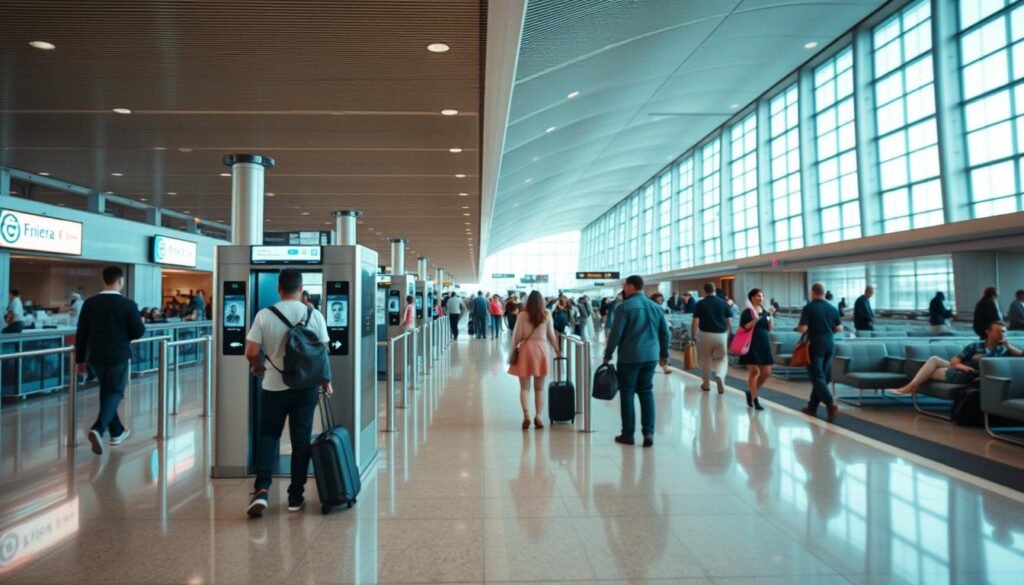 Biometrie Flughafen